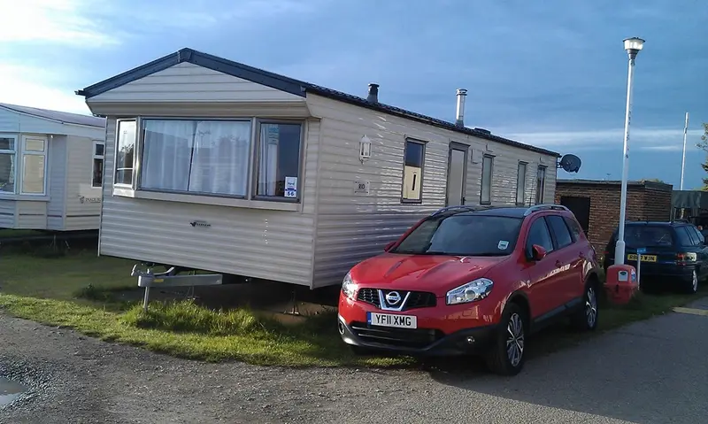Caravan at Suffolk Sands